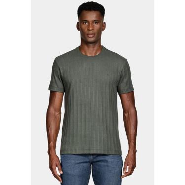 Imagem de Camiseta Aramis Manga Curta Malha Stela Verde Militar-Masculino