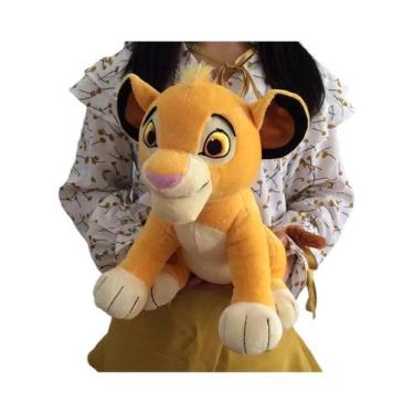 Imagem de Brinquedo De Pelúcia Disney O Rei Leão Simba De 30 Cm, Boneca Fofa E M