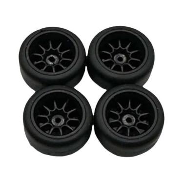 Imagem de Rodas E Pneus De Substituição Para Caminhões De Controle Remoto 1:64 -
