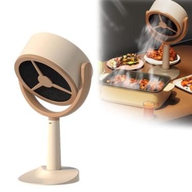 Imagem de Ventilador purificador Smoke Away, filtro de ar portátil para fumar em ambientes fechados, exaustor de cozinha, mini exaustor de baixo ruído para casa, churrasco, panela quente
