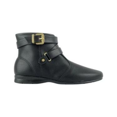 Imagem de Bota Beira Rio Rasteira Cano Baixo Com Fivela-Feminino