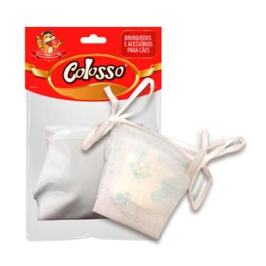 Imagem de Calcinha Descartável para Cães Colosso em TNT com Absorvente Tamanho M com 5 Unidades