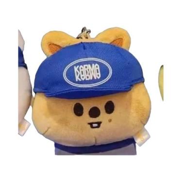 Imagem de Chaveiro De Pelúcia Blue Hat Stray Kids SKZOO Boneco De Fã Felix Fang 