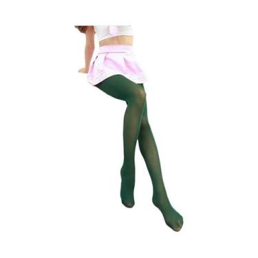 Imagem de Meias-calças Femininas De Veludo Opaco 80D, Elásticas E Coloridas, Col