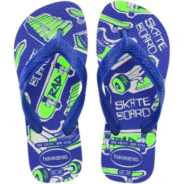 Imagem de Chinelo Infantil Havaianas Original Athletic Kids Azul-Unissex