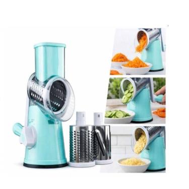 Imagem de Cortador De Legumes Multifuncional 3 Lâminas Ralador Queijo