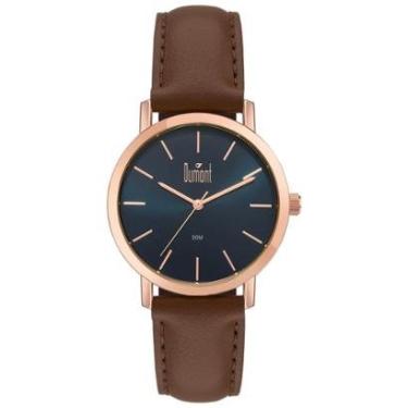Imagem de Relógio Dumont Masculino Traveller Rosé - DU2035MOU/5A-Masculino