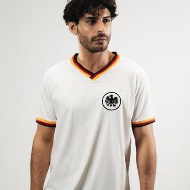 Imagem de Camisa Retrô Gol Seleção Alemanha Edição Limitada Masculina-Masculino