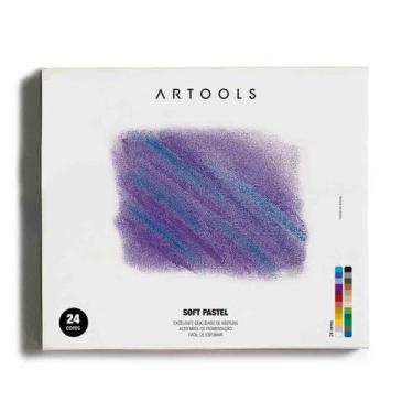 Imagem de Giz Pastel Seco 24 Cores - ARTOOLS - ARTOOLOS