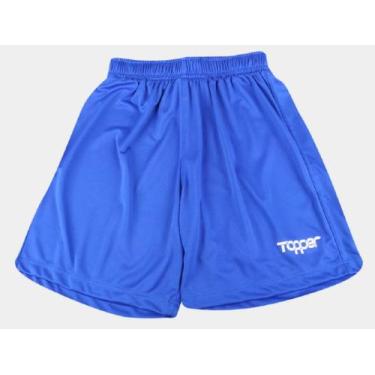 Imagem de Calção Topper Futebol Classic Esportiva Academia Masculino Juvenil - R
