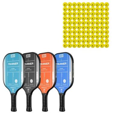 Imagem de Kit de Pickleball JOOLA com 4 Raquetes para Treinamento Bola de Pickle