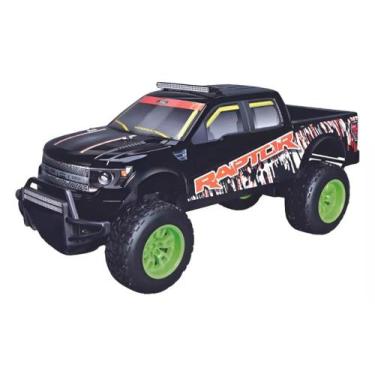 Imagem de Carrinho de Controle Remoto Raptor F-150 Svt 1/6 Maisto Preto - 81601