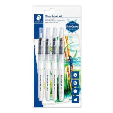 Imagem de Pincel Para Aquarela com Reservatória de Água 4 Unidades Staedtler Wat