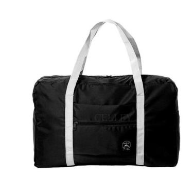Imagem de Bolsa De Viagem Mala Dobrável Capacidade Impermeável Cores:Preto - oem