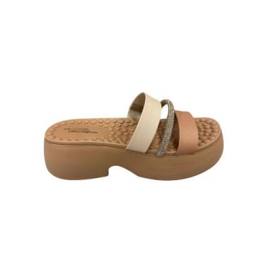 Imagem de Tamanco Feminino Leve Modare Ultraconforto 7210.205 / 7210205, Nude, C