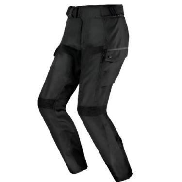 Imagem de Calça Ls2 Travel Motociclista Preta Impermeável Masculina, G - 42 - L,