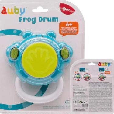 Imagem de Tambor Musical Auby com Luzes e Sons para Desenvolvimento do Bebê - Ba