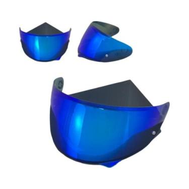 Imagem de Visor De Capacete De Motocicleta Durável, À Prova De Vento E Com Prote