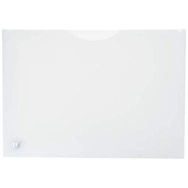 Imagem de Pasta U Horizontal Ofício, YES, V335LCR, Pacote 10 unidades, Cristal