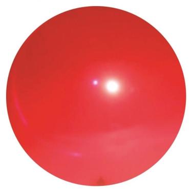 Imagem de Bola De Vinil Lisa Grande Vermelho ( Kit Com 10 Bolas ).