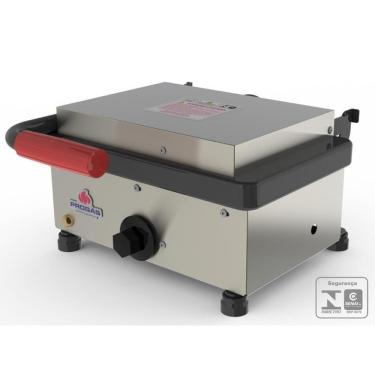 Imagem de Grill Sanduicheira Elétrica Progás Inox 127V PR-220EN