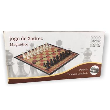 Jogo de xadrez/damas adaptado articulado Once 22010380