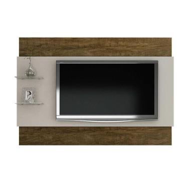 Imagem de Painel Turim Para Tv Até 65 Polegadas Valdemóveis Off/Ipê