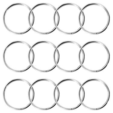 Imagem de Anel dividido de 2 mm x 34 mm de aço inoxidável Scuba 316 da Wicked – conjunto de 12 cada