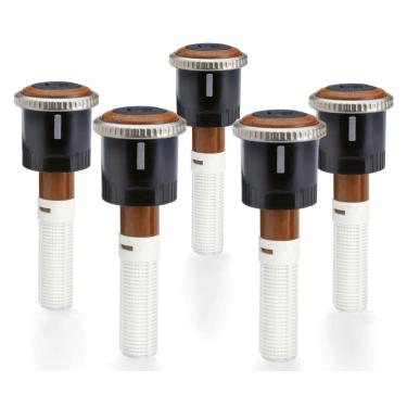 Imagem de Sprinkler Pacote com 5 bocais de tira direita rotator Hunter MP 1,5 m x 4,5 m