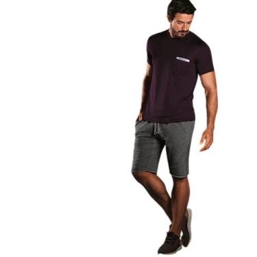 Imagem de Camiseta Masculina Lupo Sport T-Shirt Com Bolso  (77082)