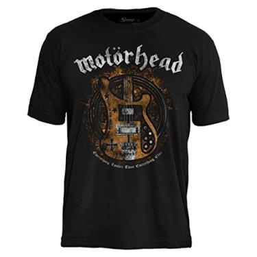 Imagem de Camiseta Motorhead Lemmy Bass Cor:Preto;Tamanho:G