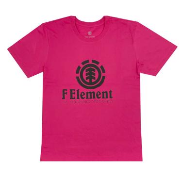 Imagem de Camiseta Element Vertical Color Rosa Escuro