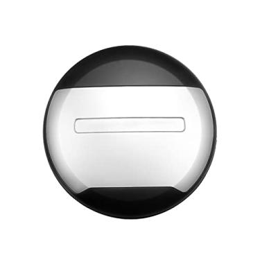 Imagem de FINMOKAL Guarnição da capa do pneu sobressalente prata reserva para Land Rover para Defender 90/110 2020 2021 2022