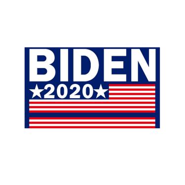 Imagem de Bandeira Biden 2020 da Bestgift de 0,9 x 1,5 m bem costurada, cor vívida brilhante com ilhós letra branca em azul, listras vermelhas