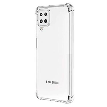 Imagem de Capa Anti Impacto Compatível com Samsung Galaxy M32 Capinha Silicone Flexível Bordas Anti Shock