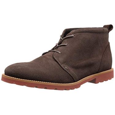 Imagem de Bota masculina Chukka com cadar o Charson da Rockport, Dark Bitter Chocolate/Brick, 7