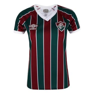 Imagem de Camisa Umbro Fluminense I 2023/24 Feminina