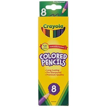 Imagem de Crayola 8 Ct Colored Pencils, Assorted