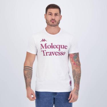 Imagem de Camiseta Kappa Juventus Moleque Travesso Branca-Masculino