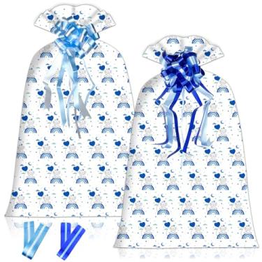 Imagem de 2 sacos de presente grandes, sacos de presente jumbo, sacos de presente de elefante, sacos de presente gigantes, 122 x 91 cm, sacos de presente extragrandes, sacos de presente GG, sacos de presente de