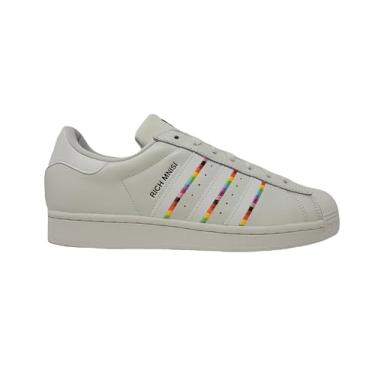 Imagem de adidas Originals Superstar Tênis masculino, Owhite/Cpreto/Owhite, 11