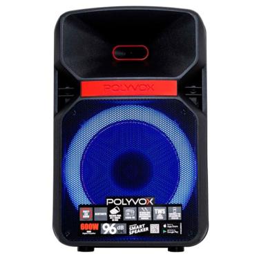 Imagem de Caixa de Som Polyvox XC-812TB 600W RMS Bluetooth 5.3 TWS
