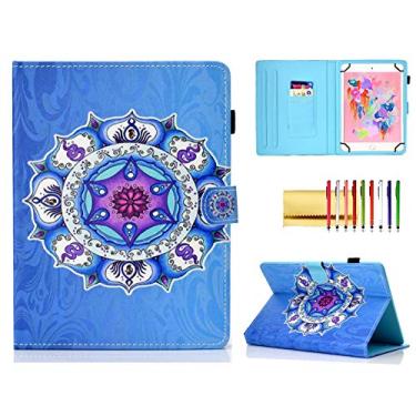 Imagem de Capa universal para tablet de 9,6 a 10,5 polegadas, capa protetora magnética Techcircle Slim com suporte para cartão/caneta, para Samsung Tab S6 Lite/Tab A 10.1, Lenovo Tab M10/E10 e mais, giroscópio