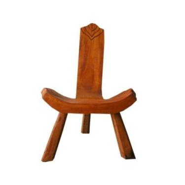 Imagem de Cadeira Rústica Bacalhau Infantil em Madeira de Demolição - Cód 680 - 