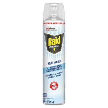 Imagem de Inseticida Raid Essencial Multi Insetos Aerosol 420ml, 420ml