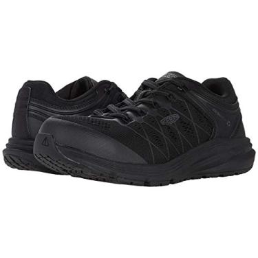 Imagem de KEEN Utility Tênis Feminino Vista Energy Low Height Composite Toe Industrial Trabalho, Preto/Corvo, 9 D (Médio) EUA