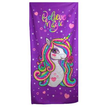Imagem de Toalhas de Praia 100% Microfibra Poliéster Estampada Modelos Infantil,