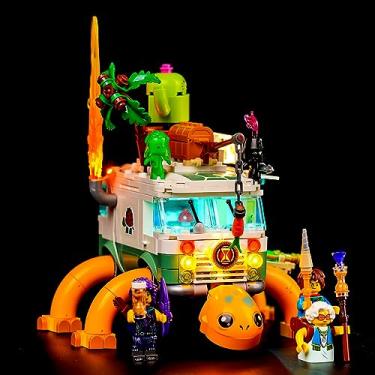 Imagem de LocoLee LED Light Kit Compatible with Lego dreamzzz Mrs. Castillo's Turtle Van 71456, 2023 Upgraded Creative Lighting Set Accessories Compatible with Lego 71456 Building Set (Lights Only, No Models)