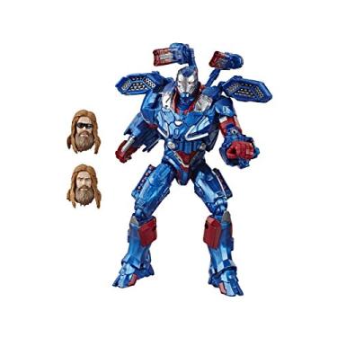 Imagem de Avengers Marvel Legends Series Endgame 6" Coleção colecionável Iron Patriot da figura de ação, inclui 4 acessórios