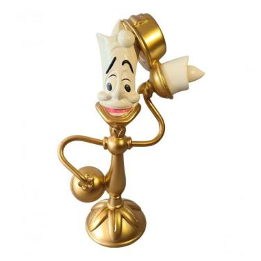 Imagem de Lumiere Castiçal A Bela E A Fera Vela Resina Disney